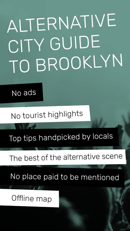 Indie Guides Brooklyn, guide & offline map