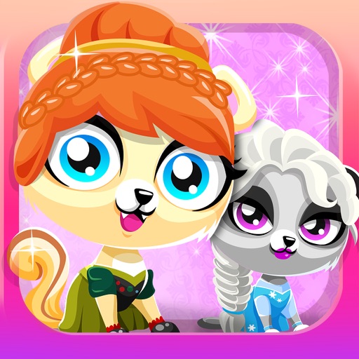 Little Princess Pets Descendants 2– Dress Up Games Icon