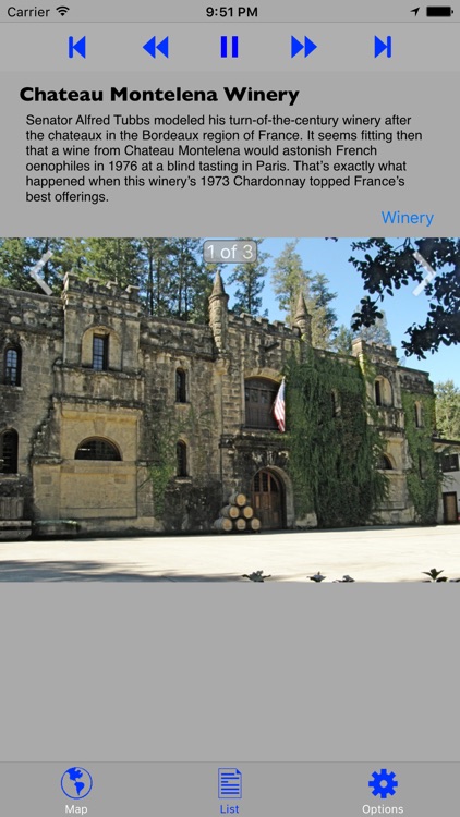 Napa & Sonoma Wine GPS SelfTour