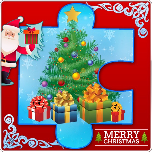 Christmas Jigsaw Puzzle for Kids Icon