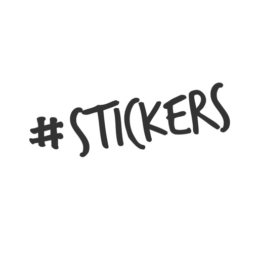 Everyday Hashtag Stickers iOS App