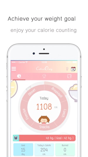 Calorie Diary+(圖2)-速報App