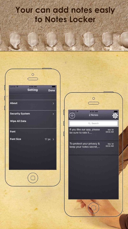 Notes Locker - Keep Your Data Password Protected screenshot-3
