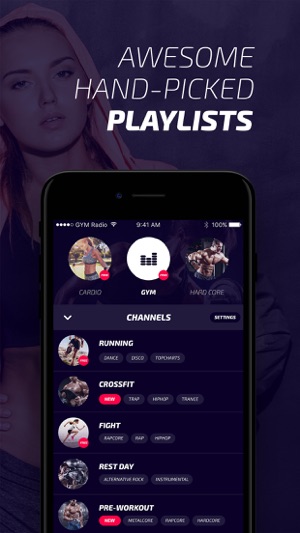 GYM Radio - Free Workout Music(圖3)-速報App