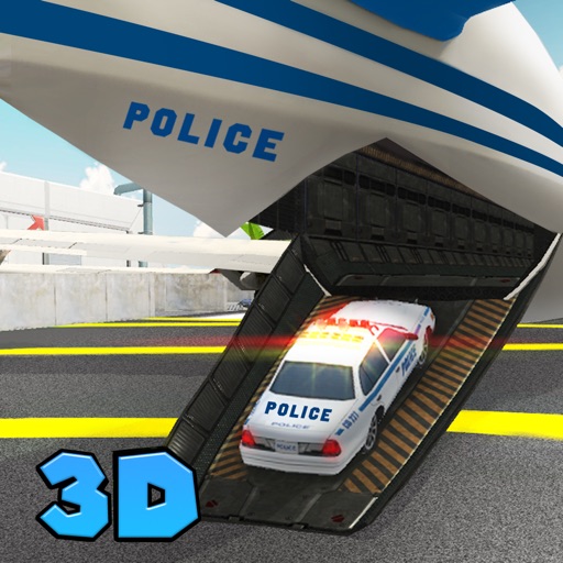 Police Air Plane Flight Simulator 3D Full