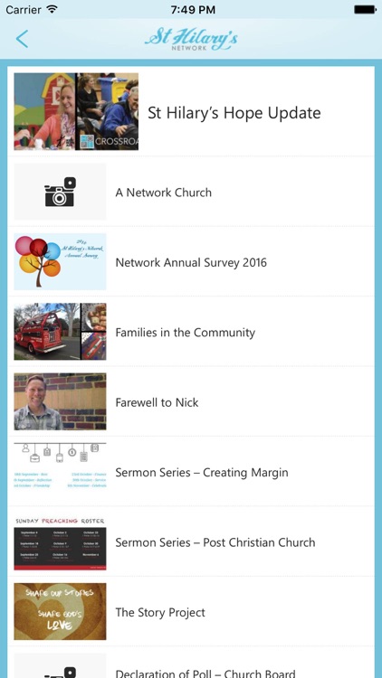 St Hilary's Network