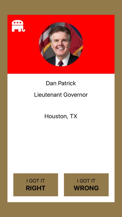 Texas Officials Flash Cards