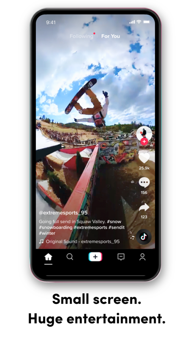 TikTok iphone ekran görüntüleri