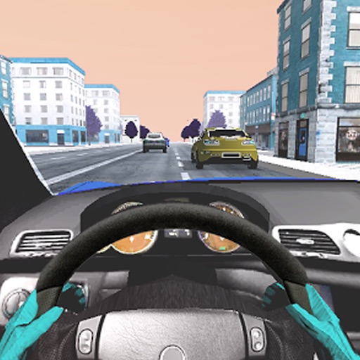 Astonishing Street Car Racing Challenges Games Icon