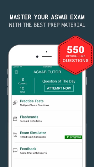 ASVAB Practice Exam Prep 2017 - Q&A Flashcards(圖1)-速報App