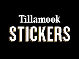 Tillamook Cheese Sticker pack for those moments when you can't decide what to have for dinner and need to send some inspiration