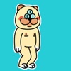 Animated Three Eyes Cat Stickers For iMessage