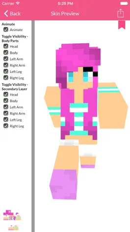 Game screenshot Girl Skin For Minecraft Edition apk