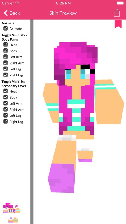Girl Skin For Minecraft Edition screenshot-1