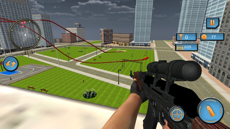 Modern Roller Coaster Sniper screenshot-2