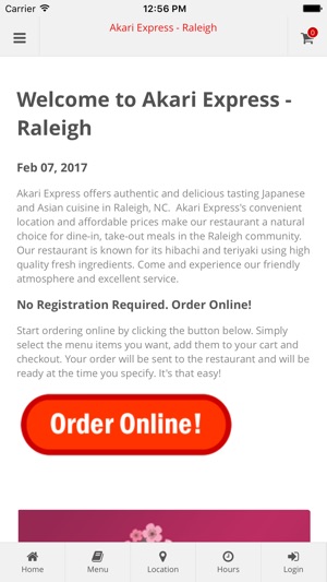 Akari Express - Raleigh