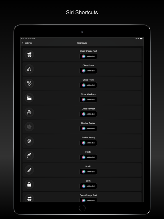 Watch app for Tesla iPad app afbeelding 6
