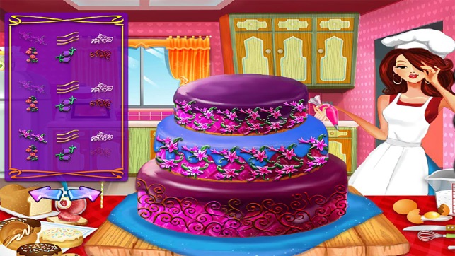 Realistic Wedding Cake Decor games cooking girl(圖4)-速報App