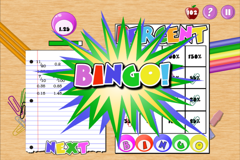 Percent Bingo screenshot 4