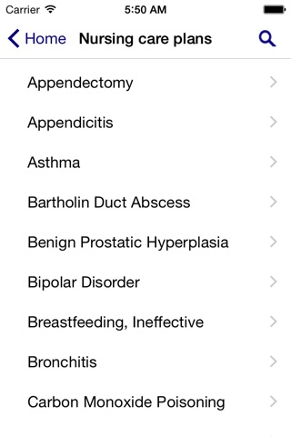 Nursing Care Plan NANDA Tables screenshot 4