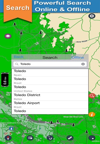 Toledo Bend & Sabine chart for lake & park trails screenshot 4