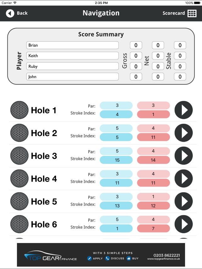 Notts Golf Club - Buggy(圖2)-速報App