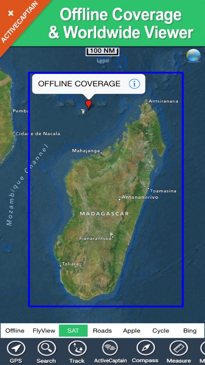 Madagaskar offline GPS charts Navigator screenshot-4