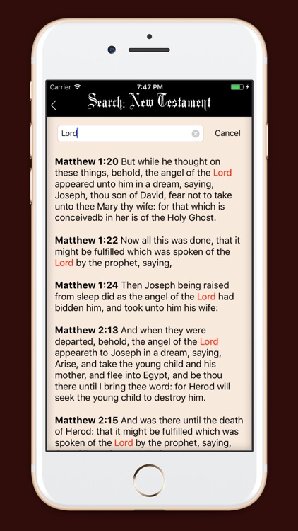 Holy Bible King James Version (KJV) and Apocrypha screenshot-4