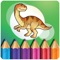 Dinosaur Coloring Book For Kids & Toddler kids, boy, girl or children