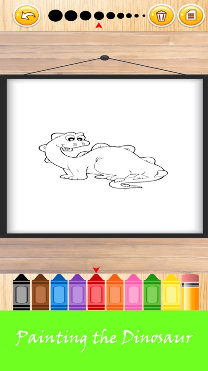 Dinosaur Kid Coloring Book