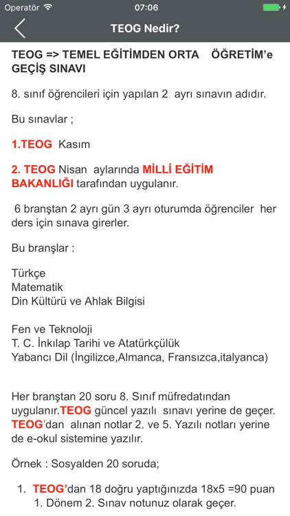 TEOG - Tarih Doktorum