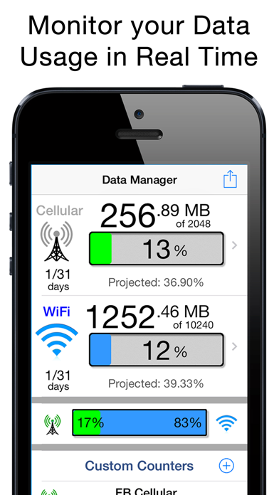 How to cancel & delete Data Manager - Monitor Data Usage from iphone & ipad 1
