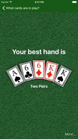 Game screenshot Poker: What's your hand? apk