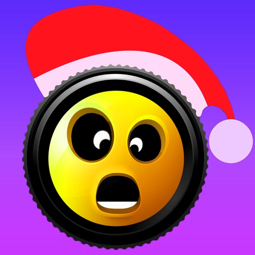 Merry Christmas Emoji Real Effect Photo Editor icon