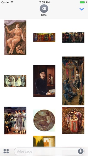 Edward Burne Jones Artworks Stickers(圖4)-速報App