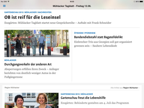 Mühlacker Tagblatt Nachrichten screenshot 4