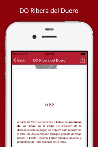 Vinos Ribera del Duero screenshot 3