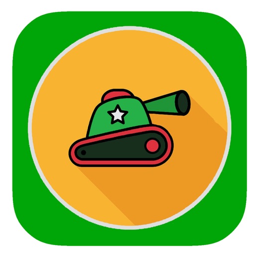 Tanks Coloring Game For Children Version iOS App