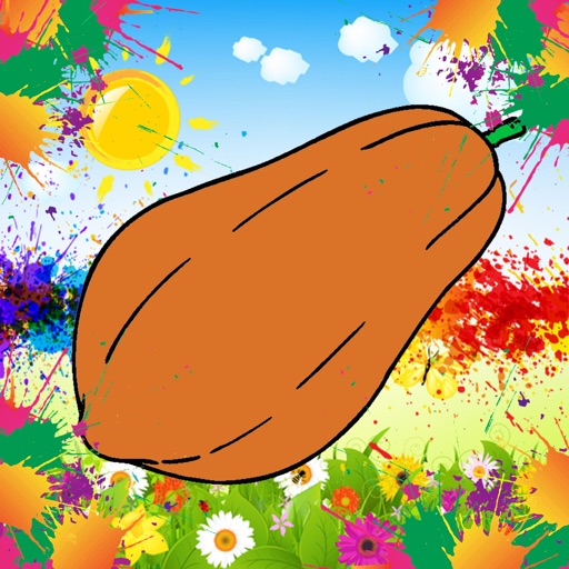 My Coloring Papaya Game Learn Version Icon