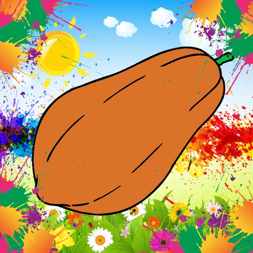 My Coloring Papaya Game Learn Version iPhone App
