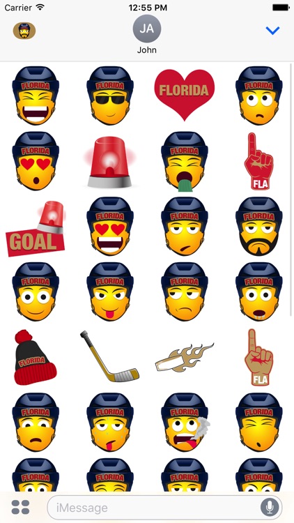 Florida Hockey Stickers & Emojis screenshot-3