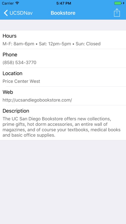 UCSDNav screenshot-3