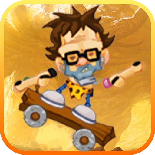 Awesome Crazy Skater No Man Land Adventure: Pixel Monsters Escape Icon