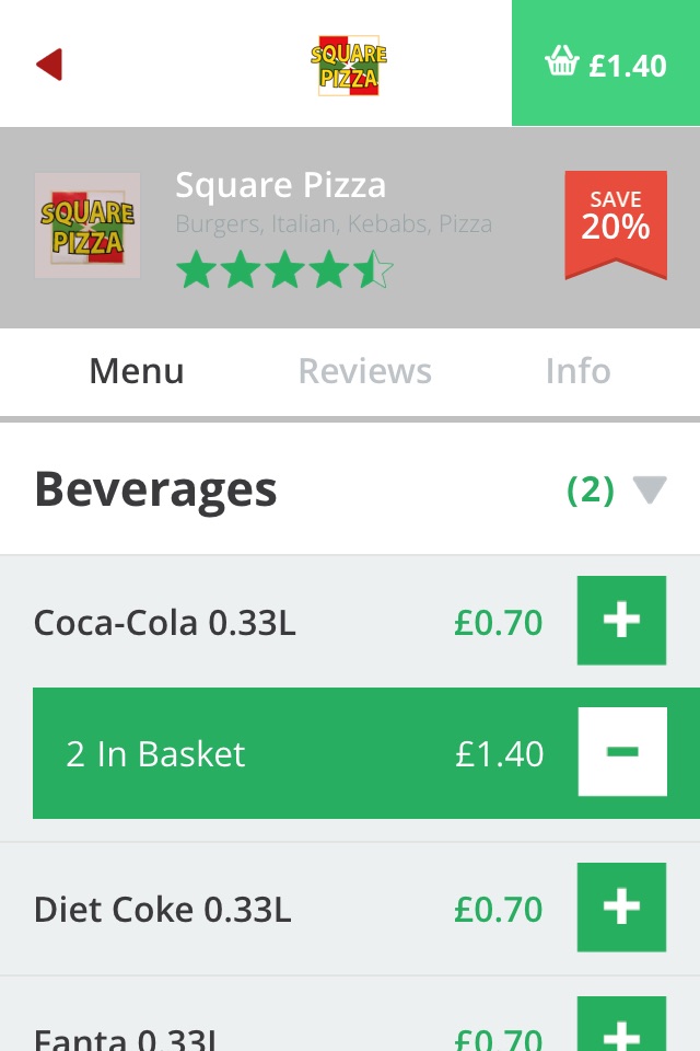 Square Pizza screenshot 4