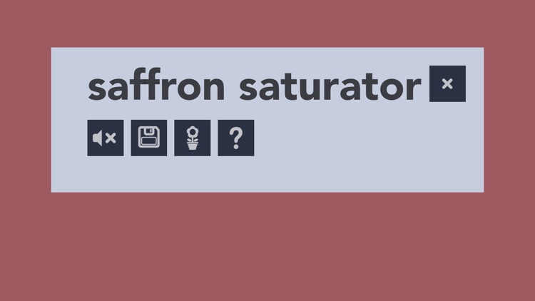 Saffron Saturator