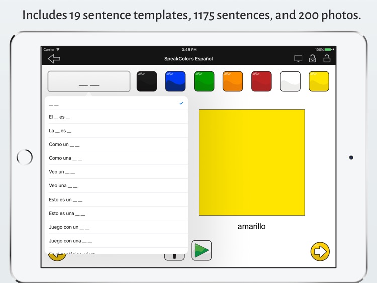SpeakColors Español Pro screenshot-3