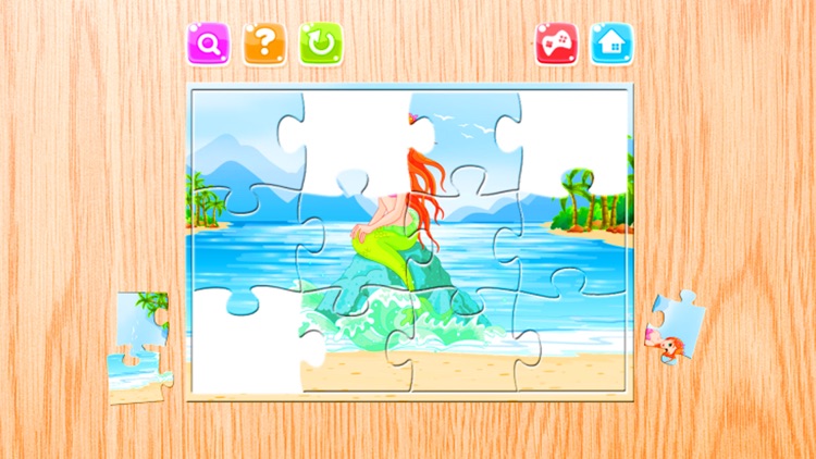 Cartoon Mermaid Jigsaw Puzzles Collection HD