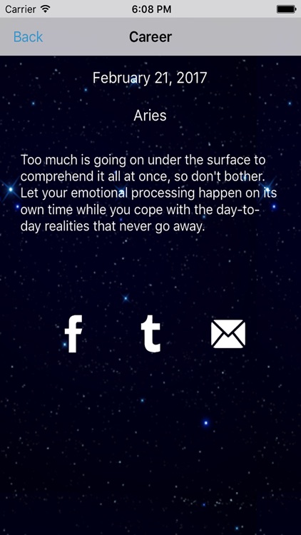 Aries Horoscope - Daily Zodiac, Astrology, Love screenshot-3