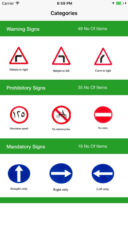 Saudi Arabia Traffic Signs