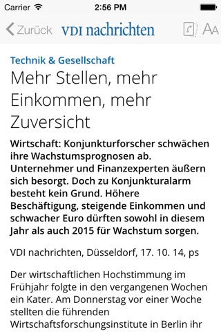 VDI nachrichten E-Paper screenshot 3